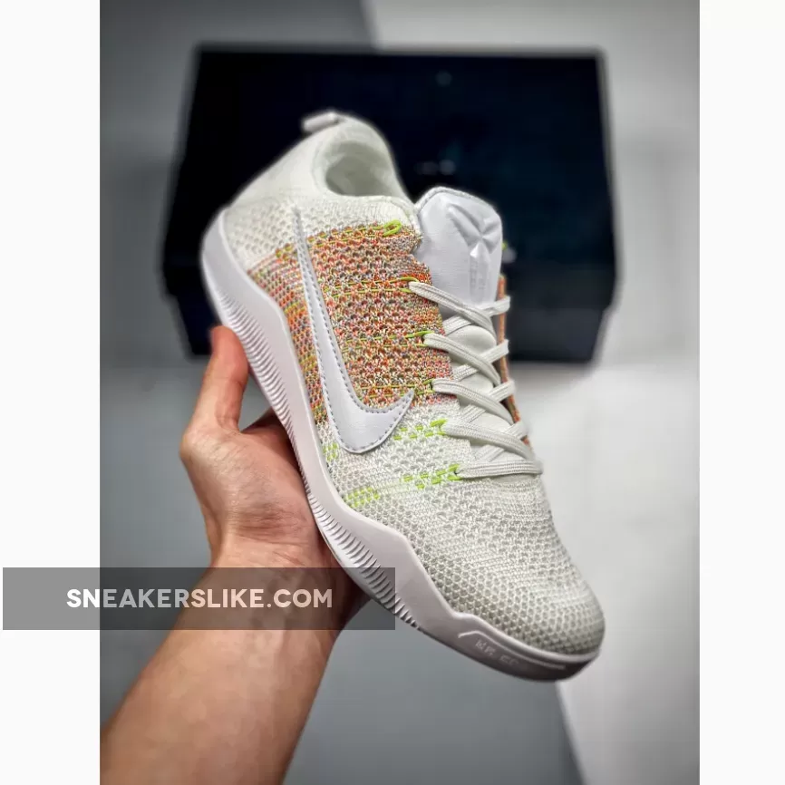 Nike Kobe 11 Elite Low 4KB White/Multicolor