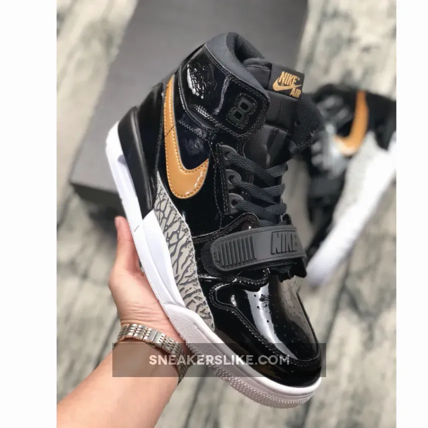 Jordan Legacy 312 Black Gold Schuhe online bestellen