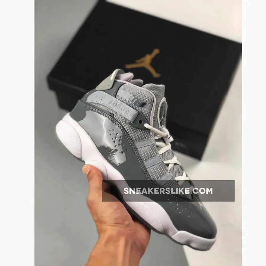 Jordan 6 Rings Grey WMNS 322992-015 cool gray 6 rings