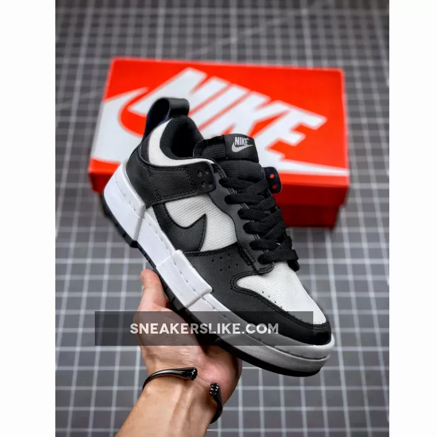 Nike Dunk Low Disrupt 'Black White' / dunk low disrupt black