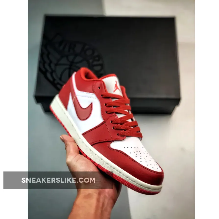 Online shopping for Air Jordan 1 Low Dune Red