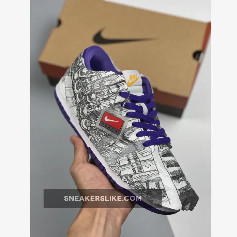 Nike Dunk Low 'Flip The Old School' DJ4636-100 nike dunk low flip the old school