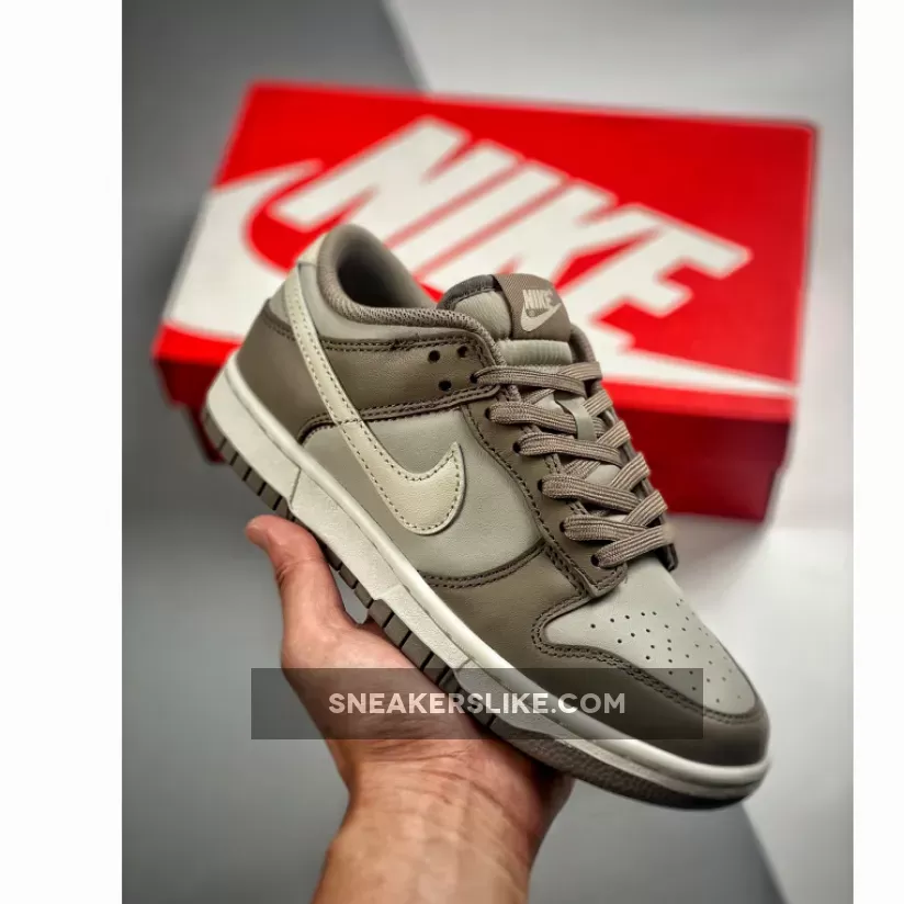 Nike Dunk Low Light Grey Sail - beige low dunks
