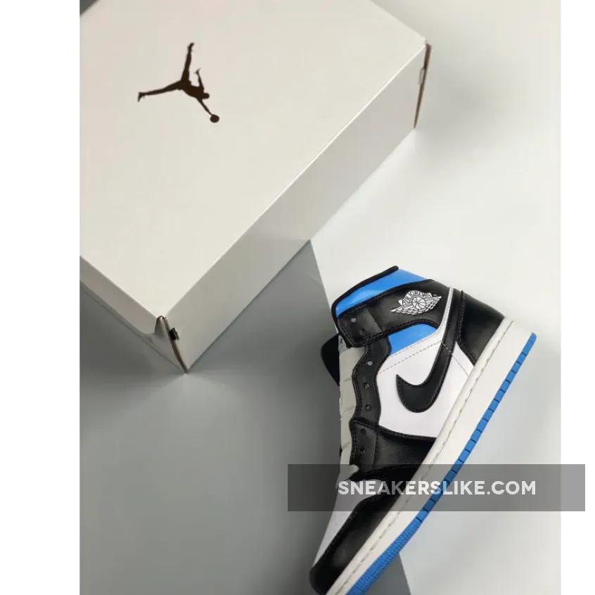 Air Jordan 1 Mid 'University Blue' BQ6472-102 jordan 1 mid royal black toe