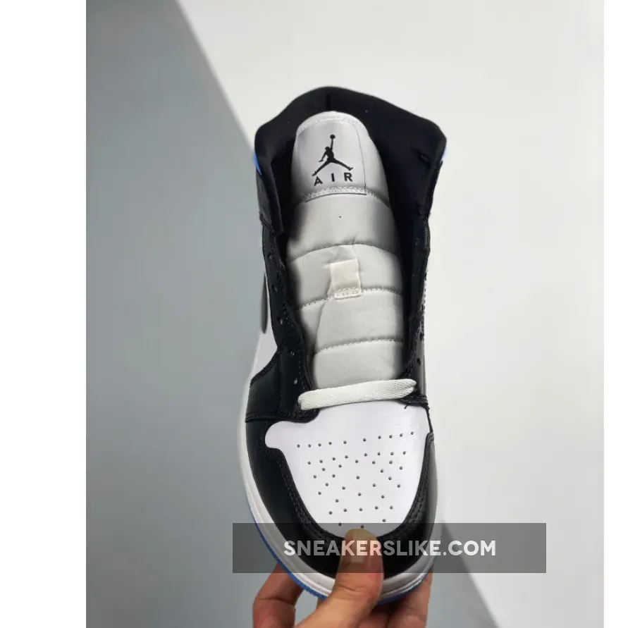 Air Jordan 1 Mid 'University Blue' BQ6472-102 jordan 1 mid royal black toe