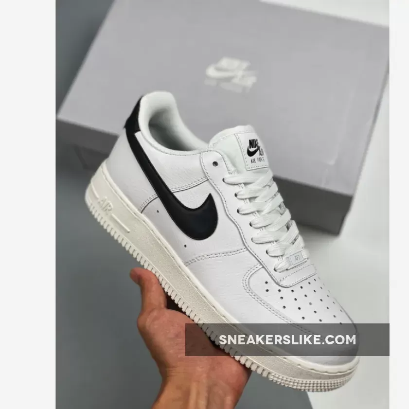 Nike Air Force 1 White Black For Sale