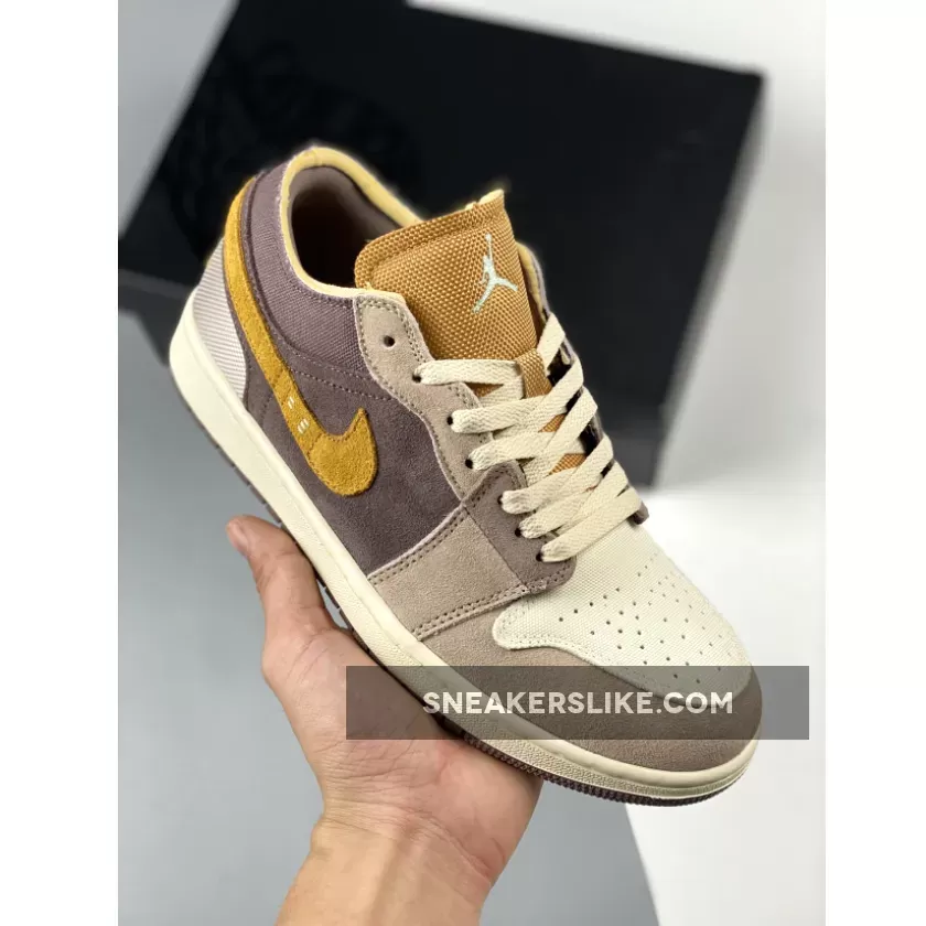 Air Jordan 1 Low SE Craft 'Taupe Haze' DN1635-200 - brown jordan 1 lows