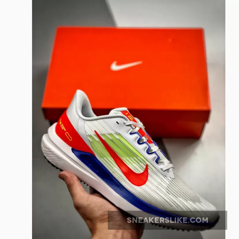 Nike Air Winflo 9 Bright Crimson Racer Blue DX3355-100 Online