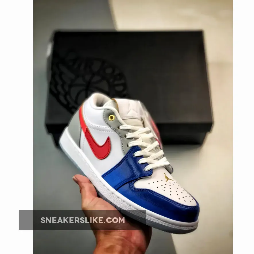 Air Jordan 1 Low "Philippines" White/University Red FN8901-164