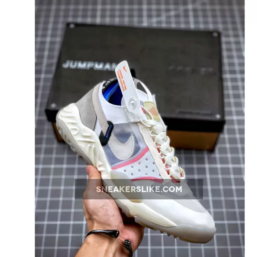 Jordan Delta Breathe Sail/Tech White/Grey CW0783-100 / jordan delta breathe tech white