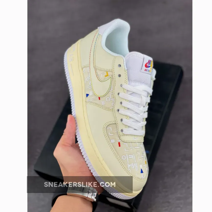 Korea-Inspired Nike Air Force 1 Low 'Hangul' / air force 1 korean
