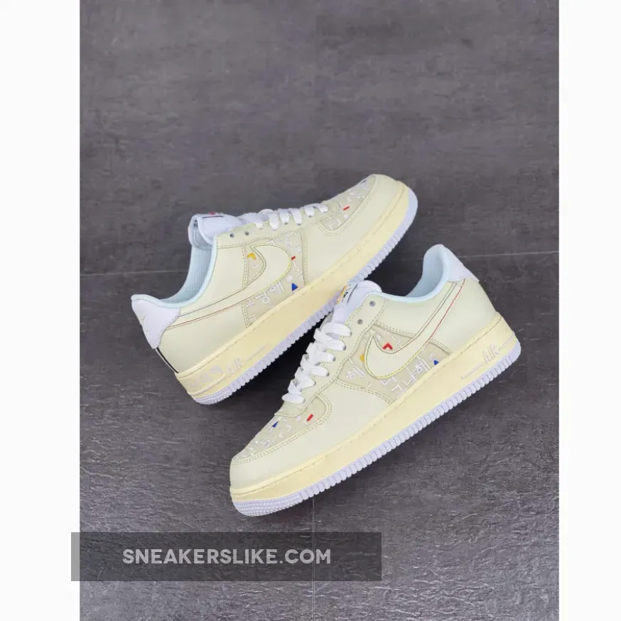 Korea Air Force 1 / Korea-Inspired Nike Air Force 1 Low 'Hangul'