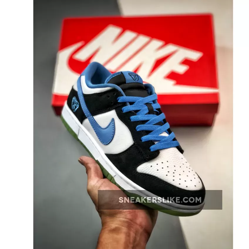 Nike Dunk Low QK 'Manu Ginobili' Black Grey White - manu ginobili dunk