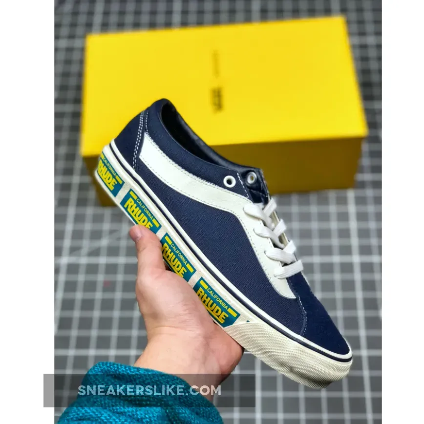Vans Bold Ni 'Rhude' Navy Blue VN0A3WLPTHG For Sale