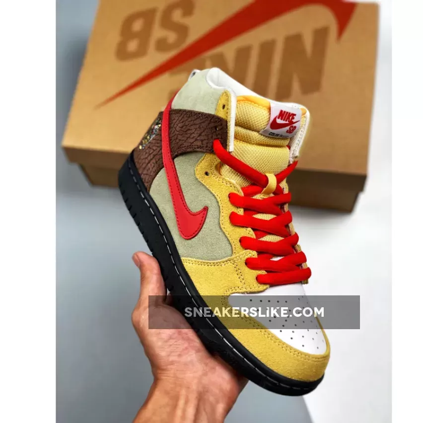 Color Skates x Nike SB Dunk High ‘Kebab and Destroy’ CZ2205-700
