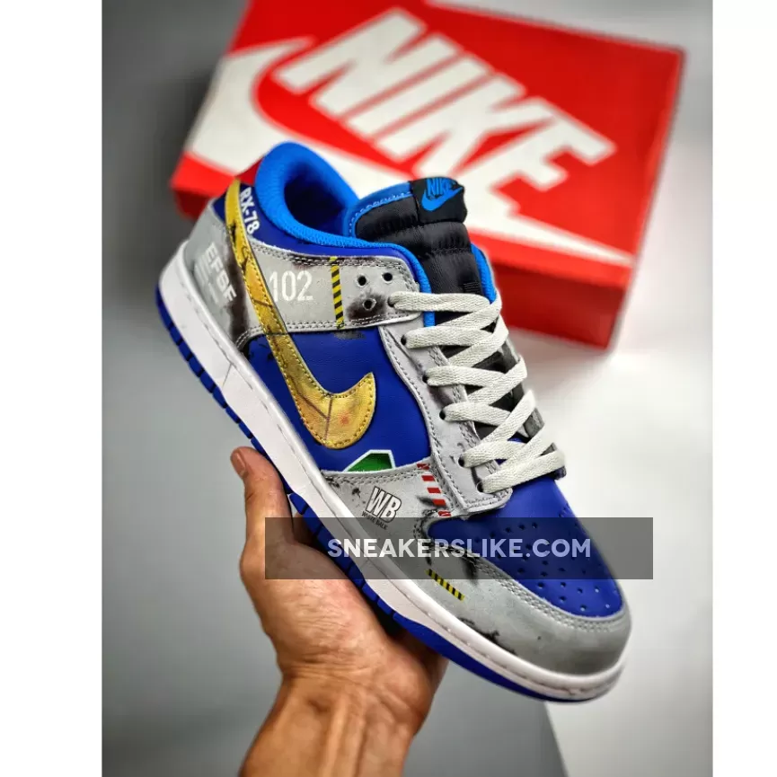 Custom Nike SB Dunk Low Cool Grey Blue 1680453157 New Releases