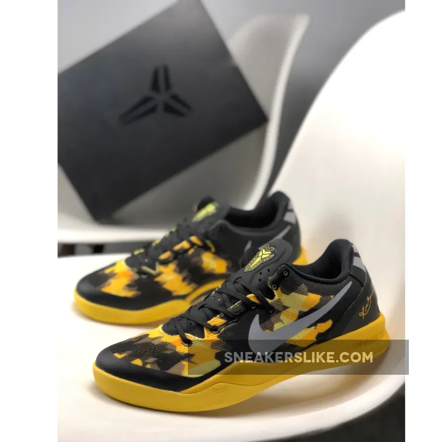 Nike Kobe 8 Black/Yellow kobe yellow and black