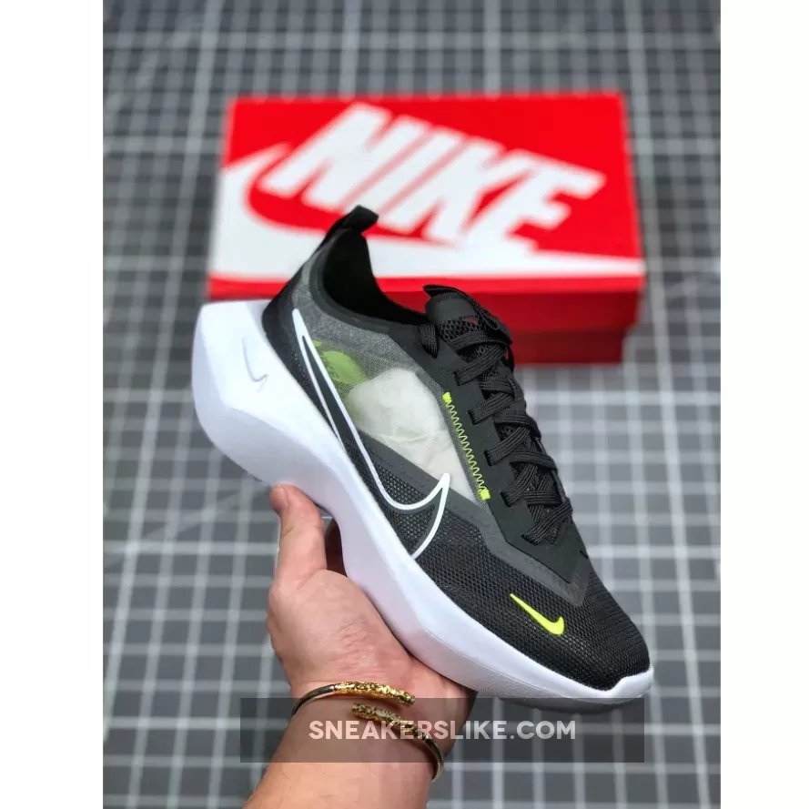 Nike Vista Lite Black/Lemon Venom/White Women's Shoe CI0905-001 For Sale