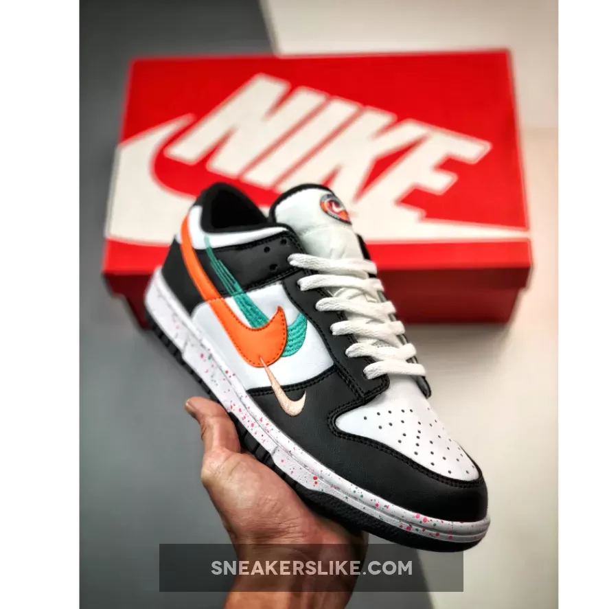 Nike Dunk Low 'CNY' White/Rush Pink-Washed Teal FD4623-131 / dunk low lunar new year