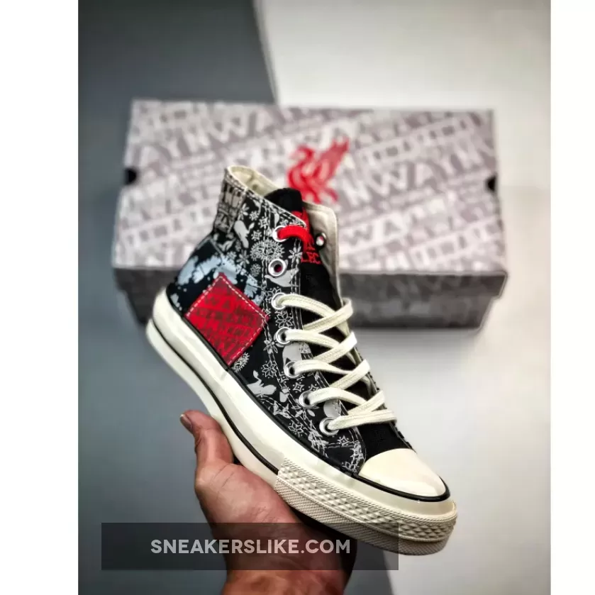 LFC X Converse Chuck 70 Black/Egret/Tomato A05964C Restock