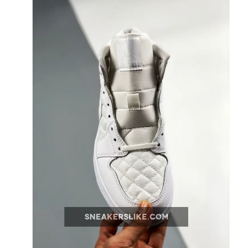 Air Jordan 1 Mid White Quilted DB6078-100 #air jordan quilted