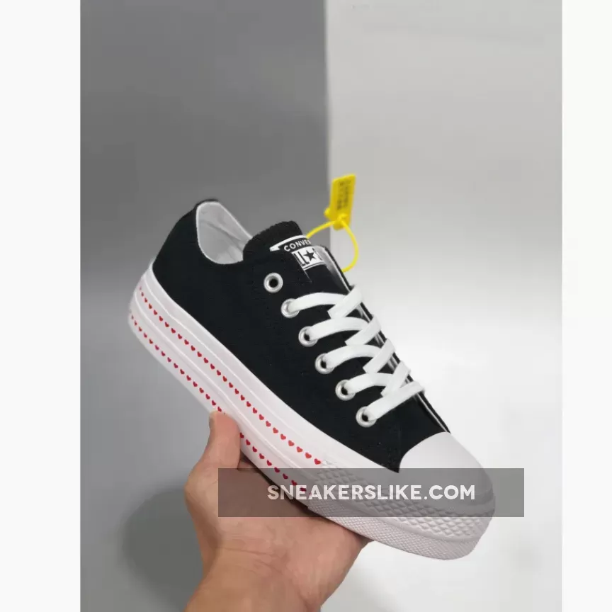 Love Fearlessly x Converse Chuck Taylor All Star Black For Womens 567158C / love fearlessly converse