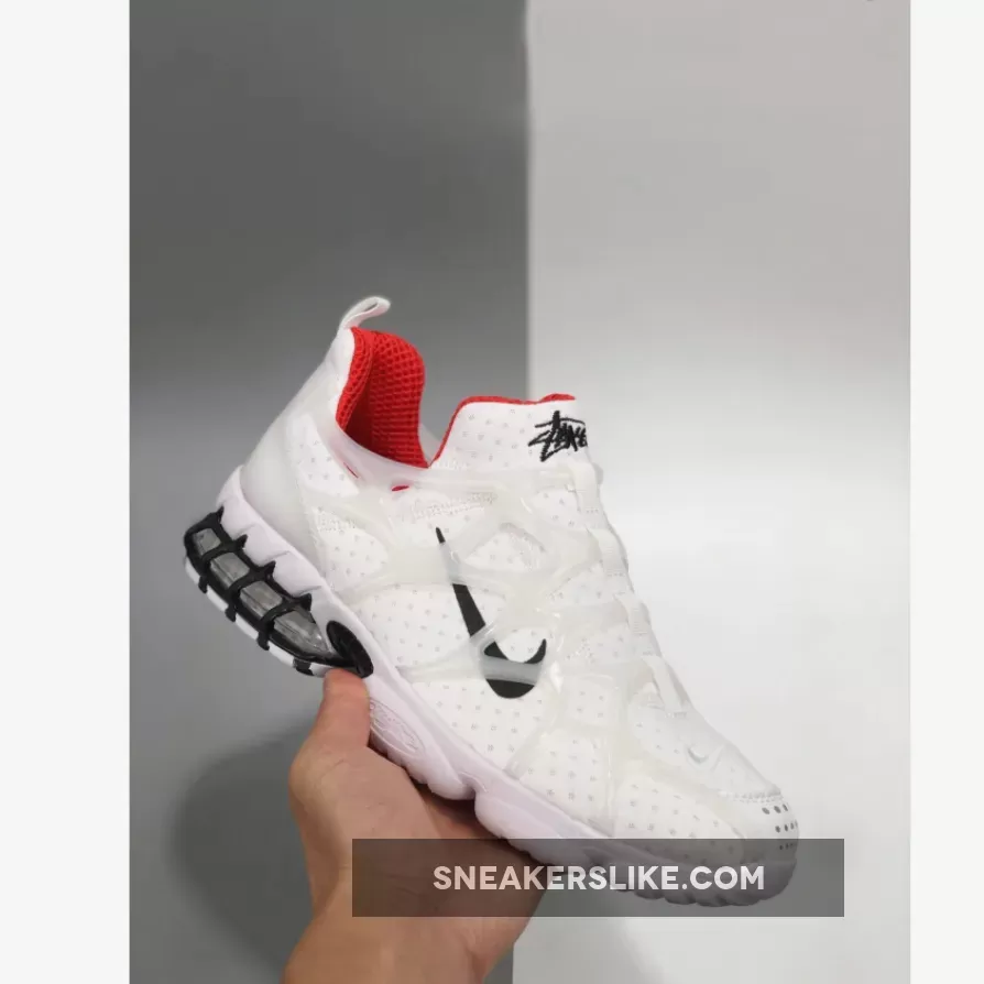 Stussy X Nike Air Zoom Spiridon KK White CJ9918-100 For Sale