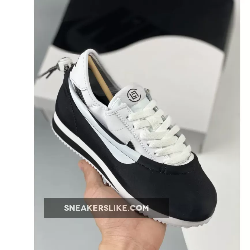CLOT x Nike Cortez Black White DZ3239-002 - clot x cortez