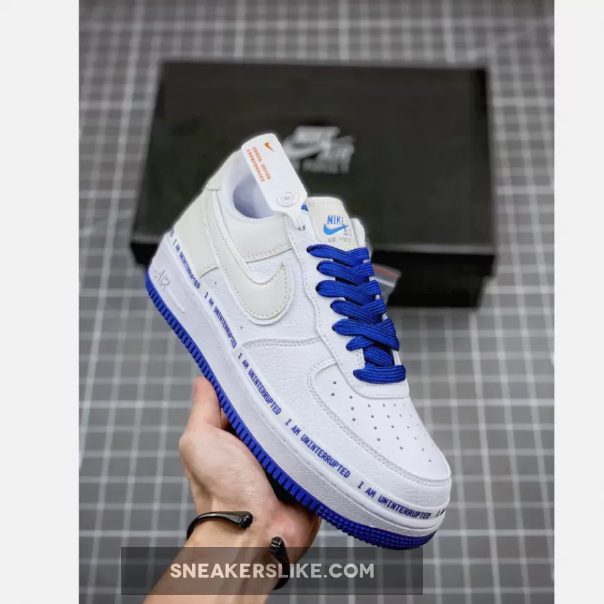 Uninterrupted X Nike Air Force 1 MTAA White CQ0494-100 Brand New