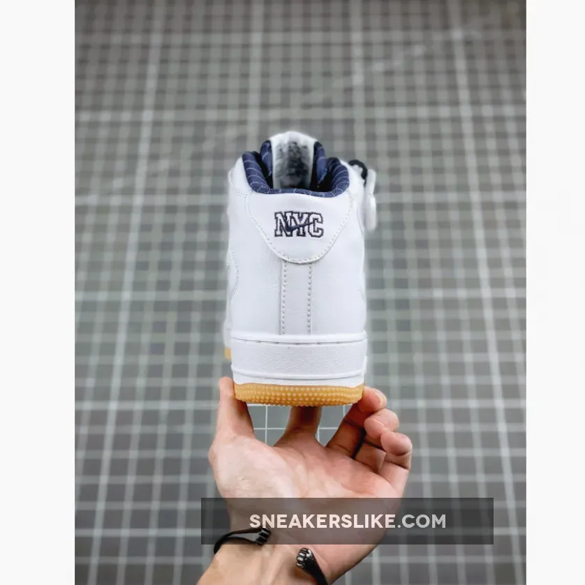 Nike Air Force 1 Mid Jewel NYC Midnight Navy DH5622-100 / air force one mid jewel