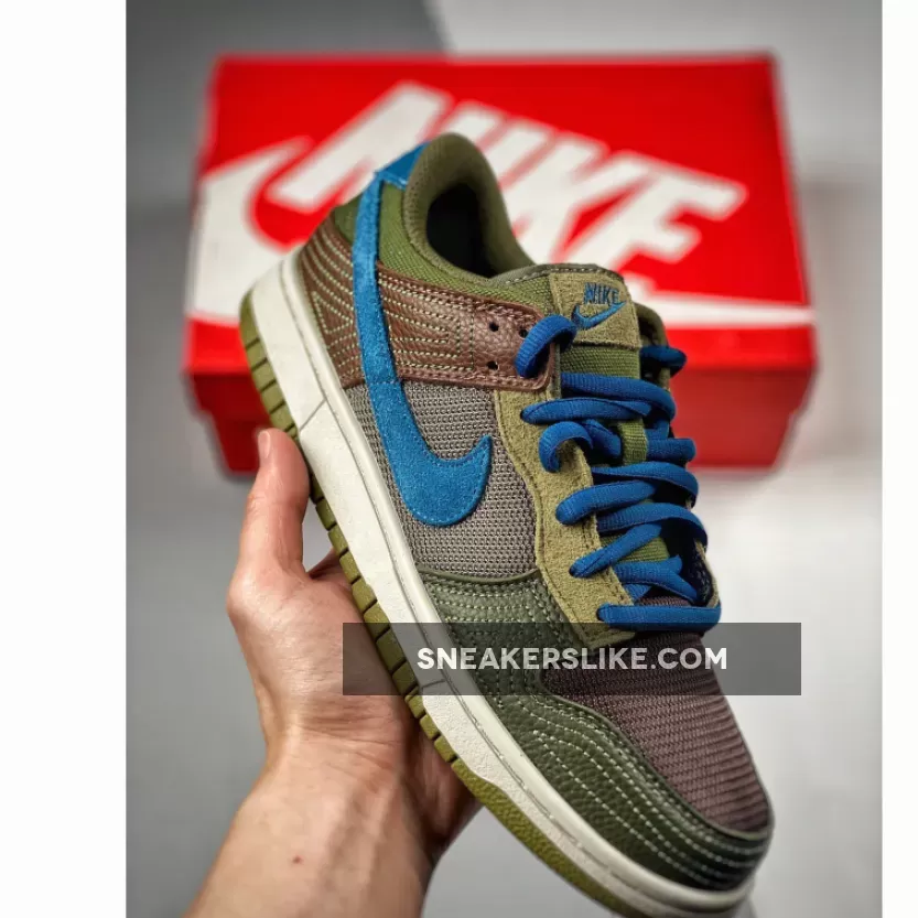 Nike Dunk Low NH Cacao Wow/Marina-Rough Green-Pilgrim DR0159-200 Rough Green Nike Shoes
