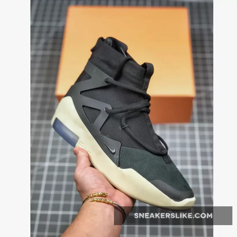 Nike Air Fear of God 1 Black/Black Fear Of God Nikes