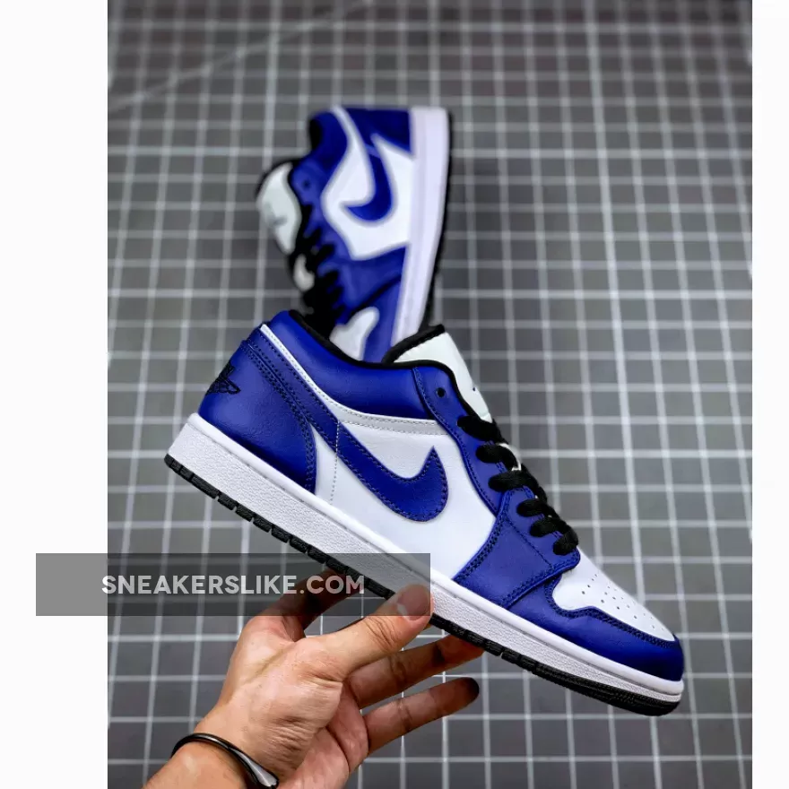 Air Jordan 1 Low 'Game Royal' 553558-124 #jordan 1 low royal