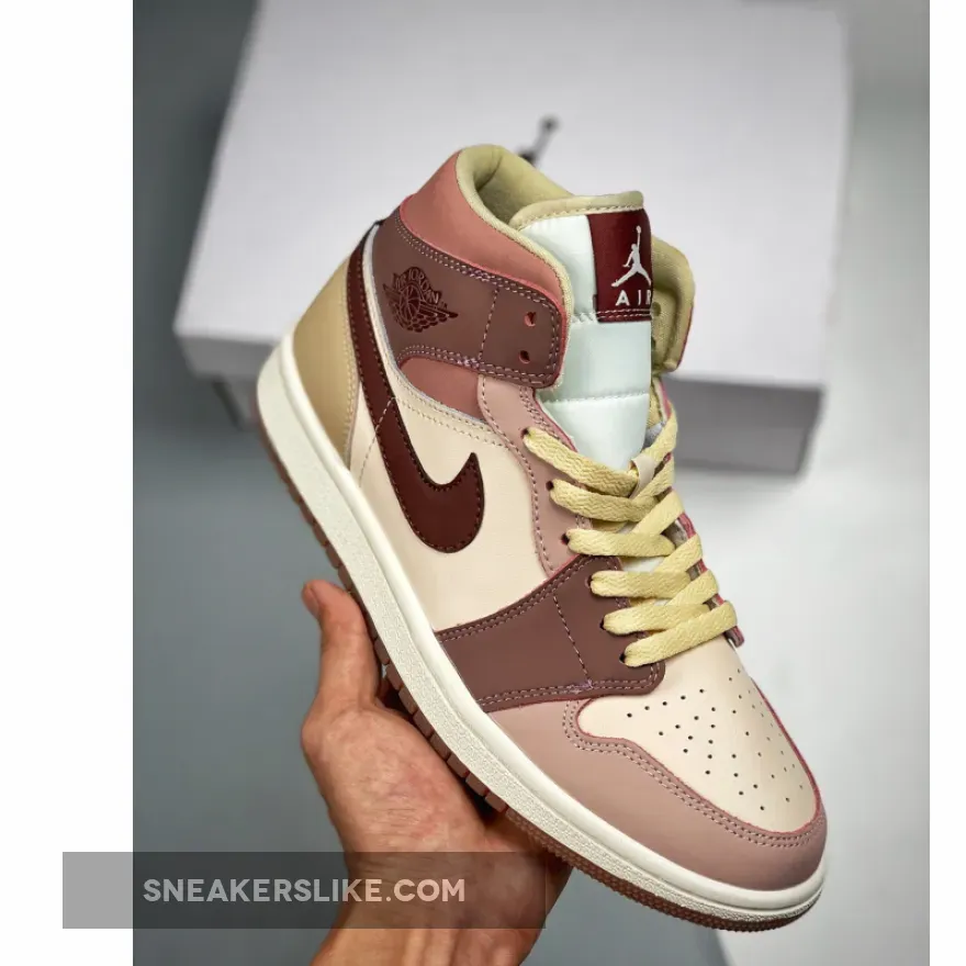 Air Jordan 1 Mid Brown Tan DO7440-821 - brown tan jordan 1