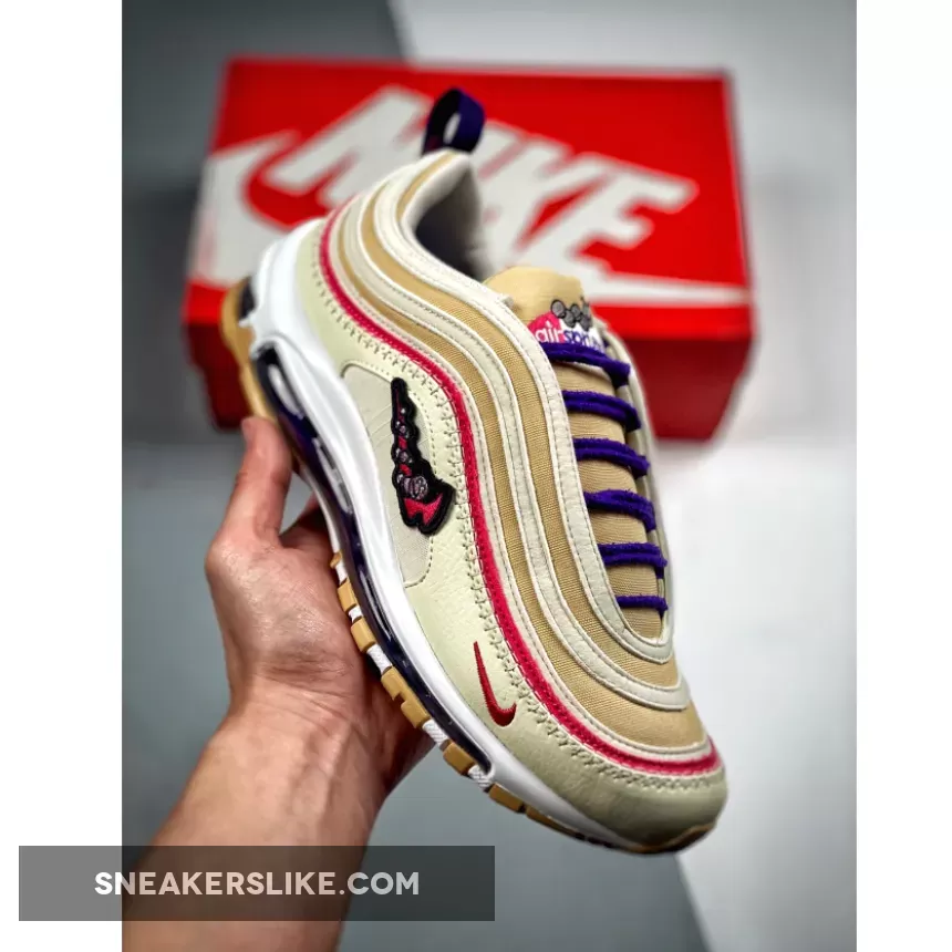 Nike Air Max 97 Air Sprung Beige Purple DH4759-200 / beige air max 97