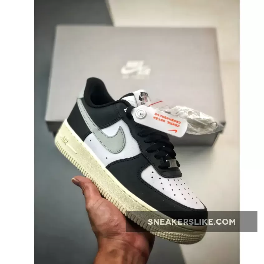 Restock Nike Air Force 1 Low White Black Grey FQ6848-101