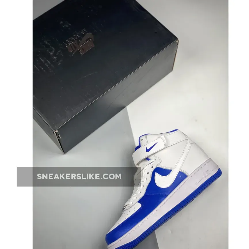 Af1 75th Anniversary / NBA x Nike Air Force 1 High Royal White