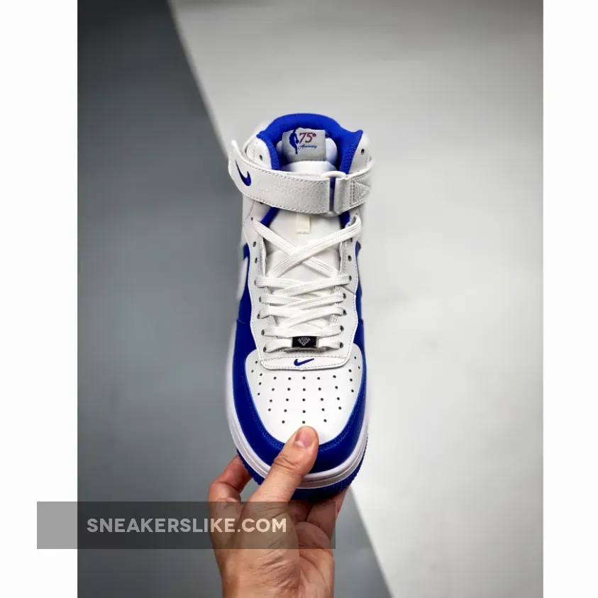 Af1 75th Anniversary / NBA x Nike Air Force 1 High Royal White
