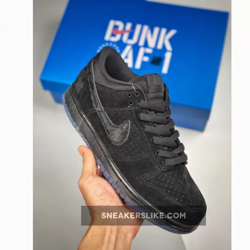 UNDEFEATED x Nike Dunk Low 'Dunk Vs. AF-1' Black - nike dunk low x undefeated