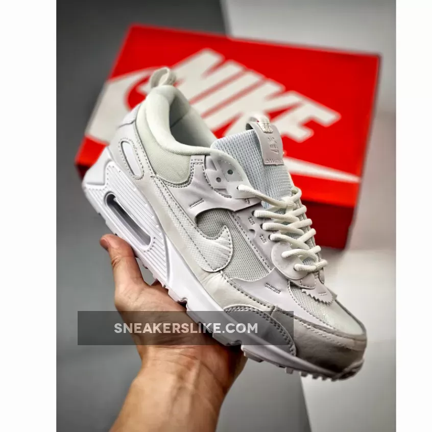 Nike Air Max 90 Futura 'Triple White' womens air max 90 futura
