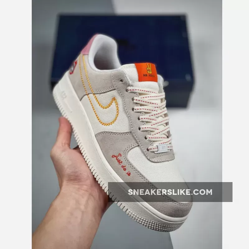 Nike Air Force 1 Low 'Rock And Roll' White/Orange / nike rock and roll