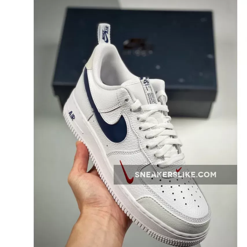 Nike Air Force 1 '07 LV8 Patriotic White Navy air force 1 low white navy