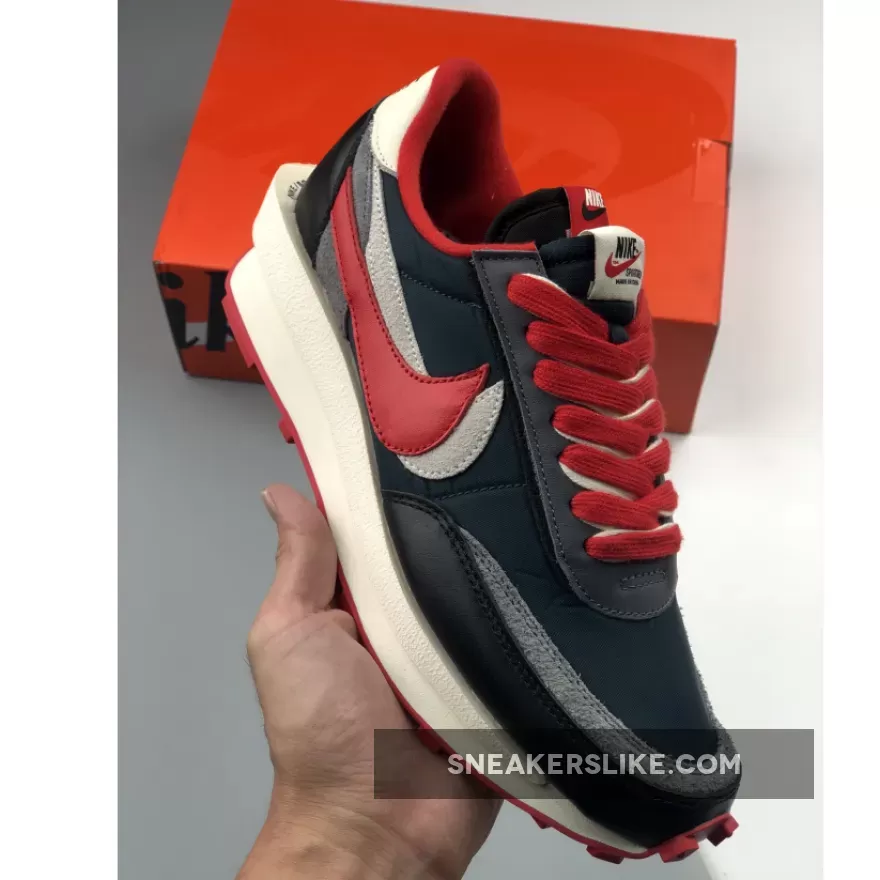 UNDERCOVER X Sacai X Nike LDWaffle Red Blue DJ4877-300 Online