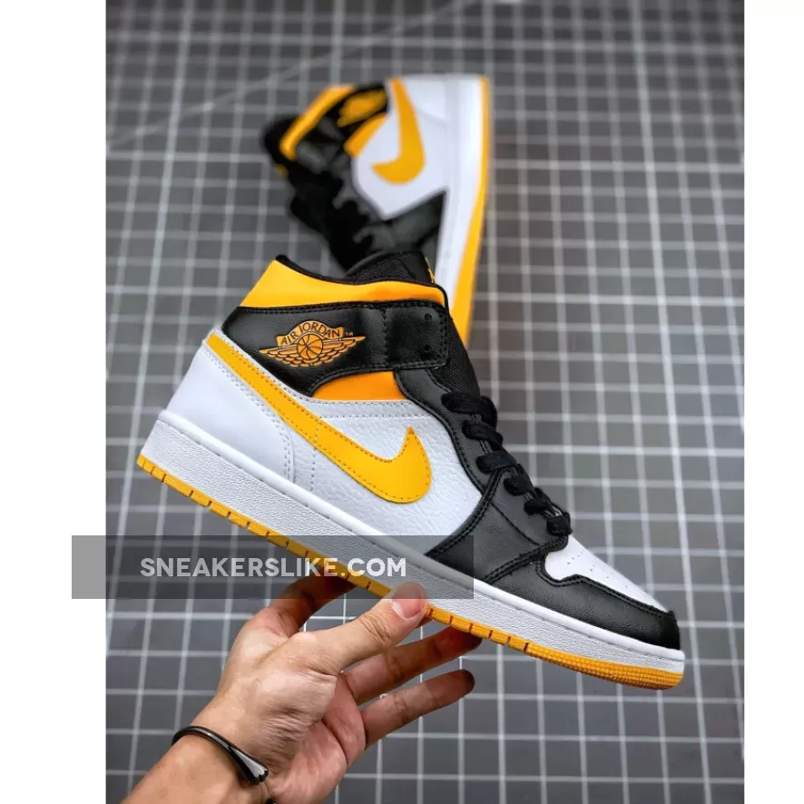 Jordan Wmns Air Jordan 1 Mid Se Orange White/Laser Orange/Black AJ1 / air jordan 1 mid white laser orange black