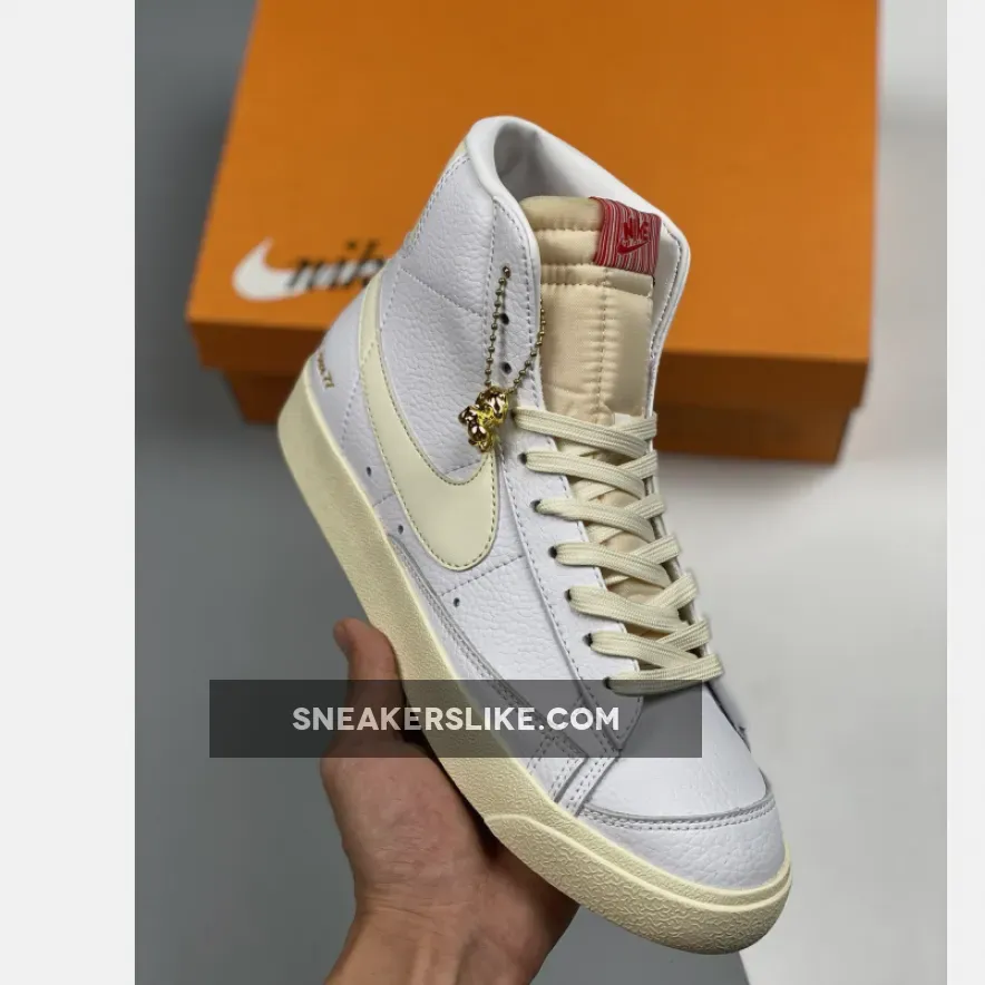 Nike Blazer Mid 77 Popcorn CW6421-100 blazer mid 77 coconut milk