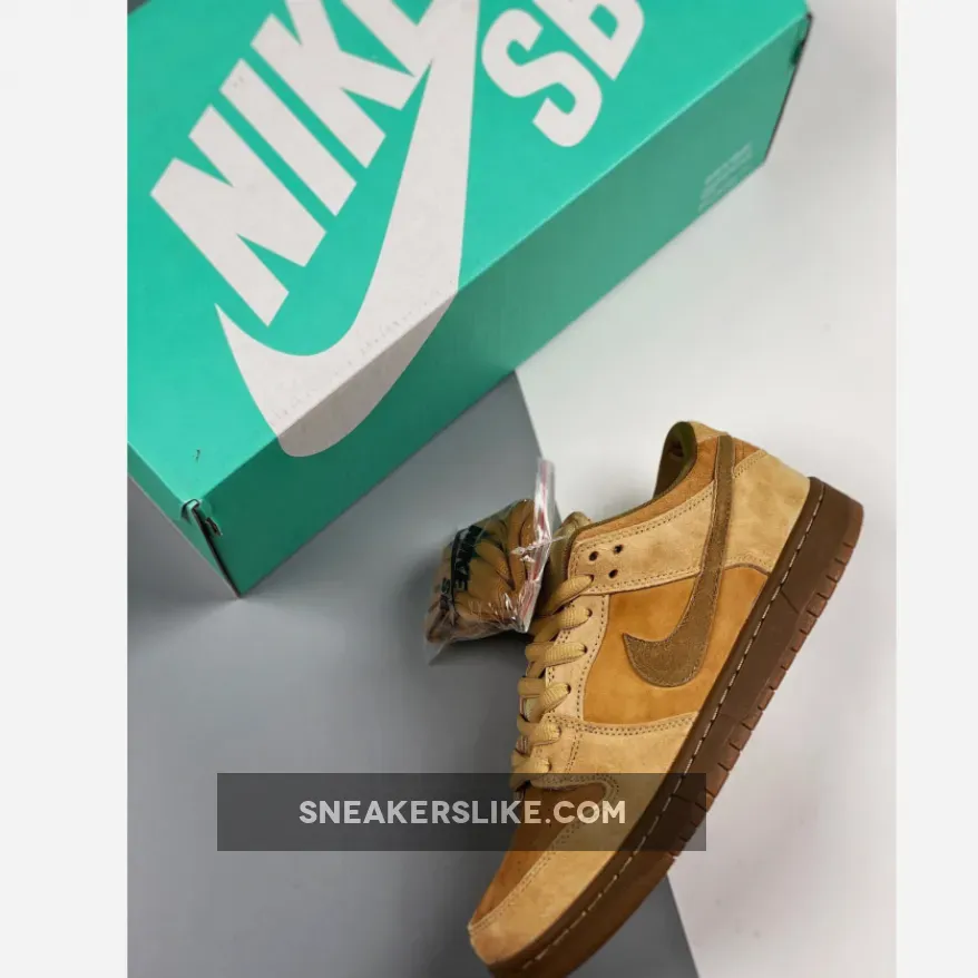 Kids Nike SB Dunk Low Wheat Reese Forbes 883232-700 For Sale