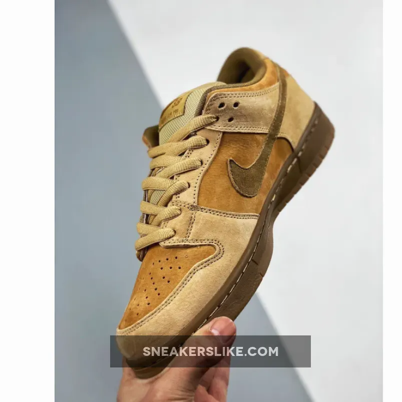 Kids Nike SB Dunk Low Wheat Reese Forbes 883232-700 For Sale