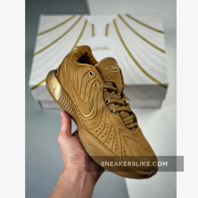 Nike LeBron 21 Brown Gold PE Online