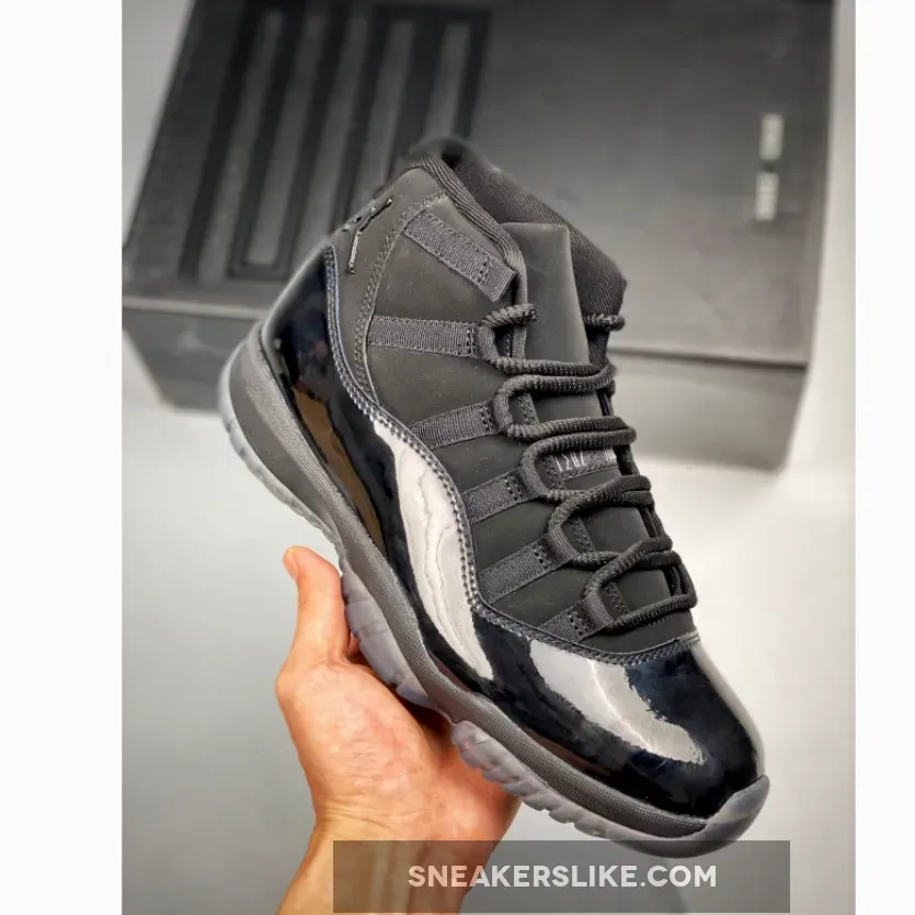 Air Jordan 11 Retro 'Cap And Gown' AJ11 Black/Black-Black #cap gown 11