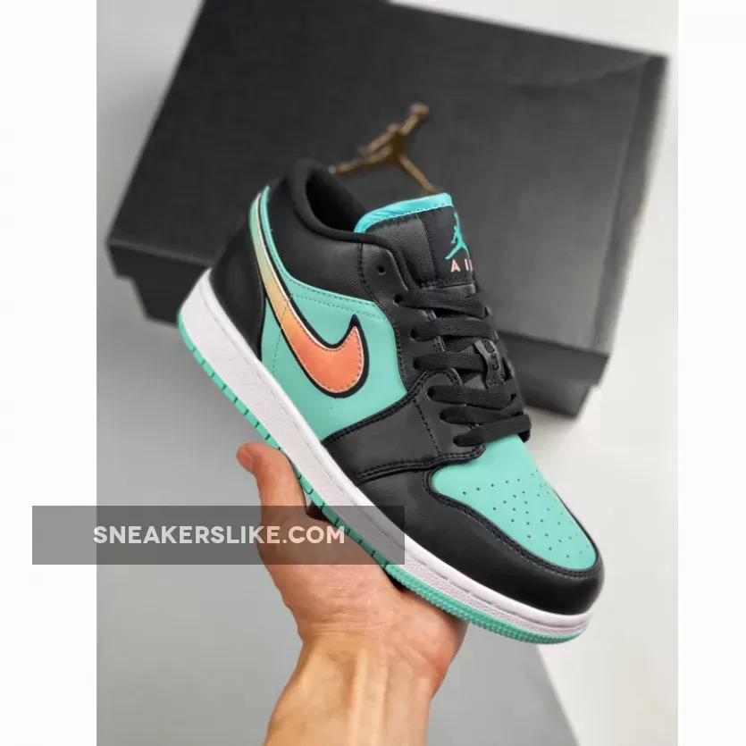 Air Jordan 1 Low SE Tropical Twist Black #tropical twist jordan 1 low